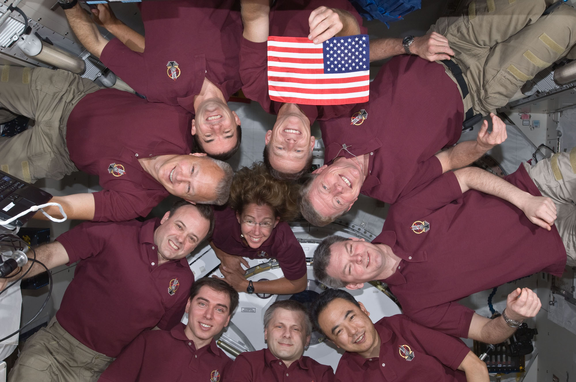 Shuttle Astronauts Set to Leave Space Station for Last Time